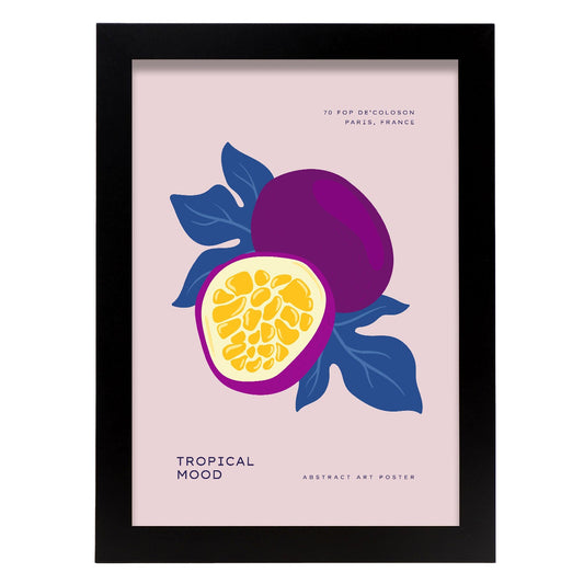 Passion Fruit-Artwork-Nacnic-A4-Sin marco-Nacnic Estudio SL