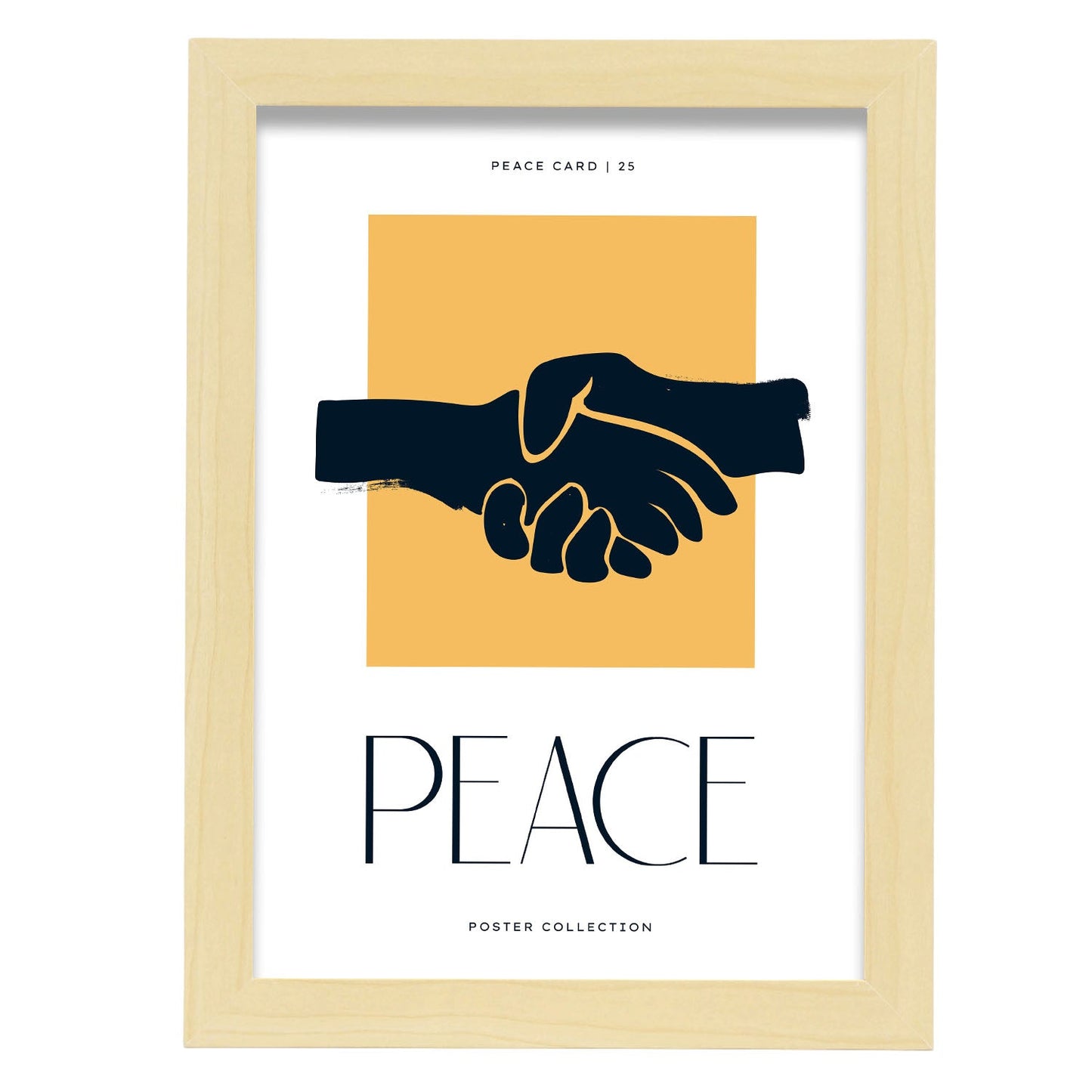 Peace agreement-Artwork-Nacnic-A4-Marco Madera clara-Nacnic Estudio SL