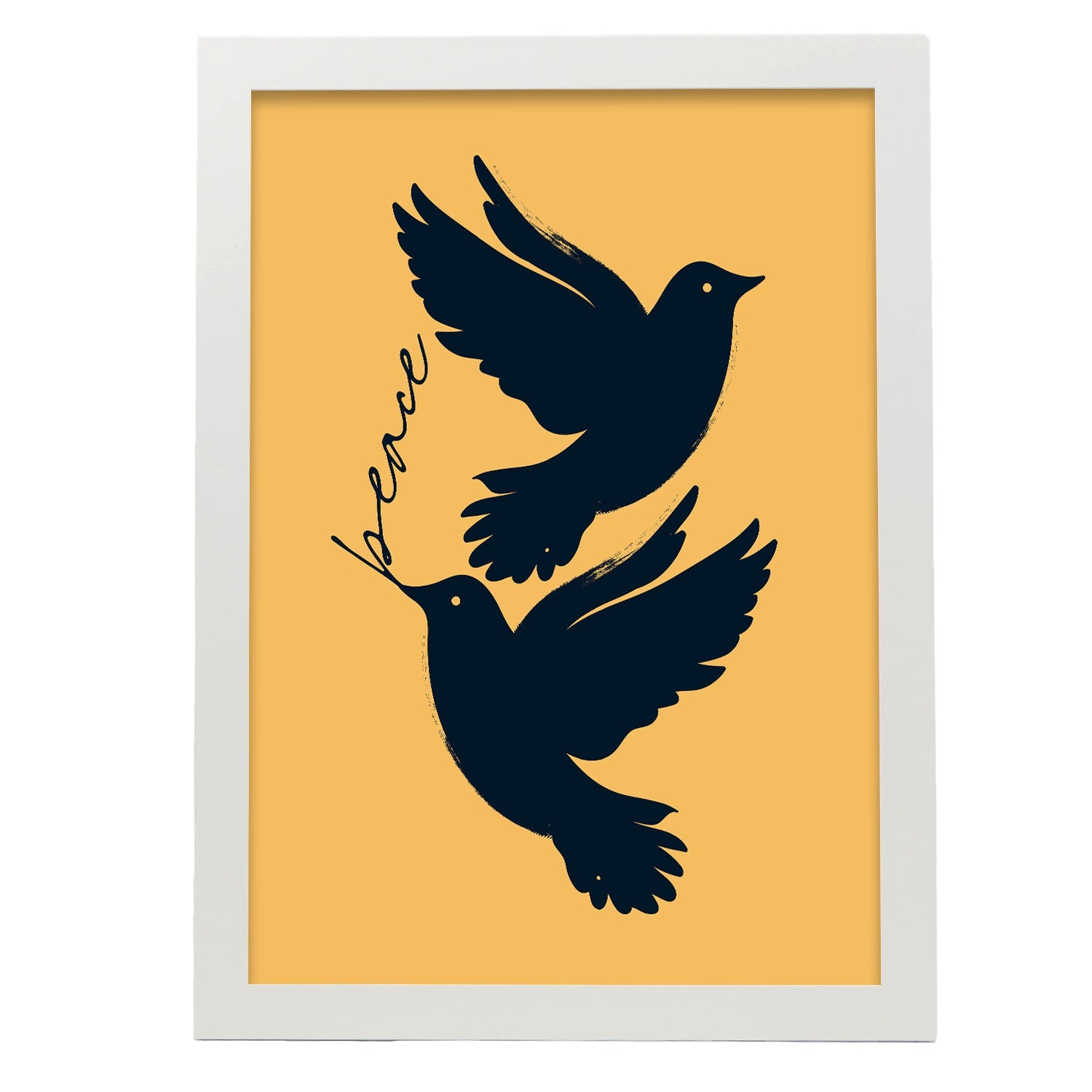 Peace doves-Artwork-Nacnic-A3-Marco Blanco-Nacnic Estudio SL