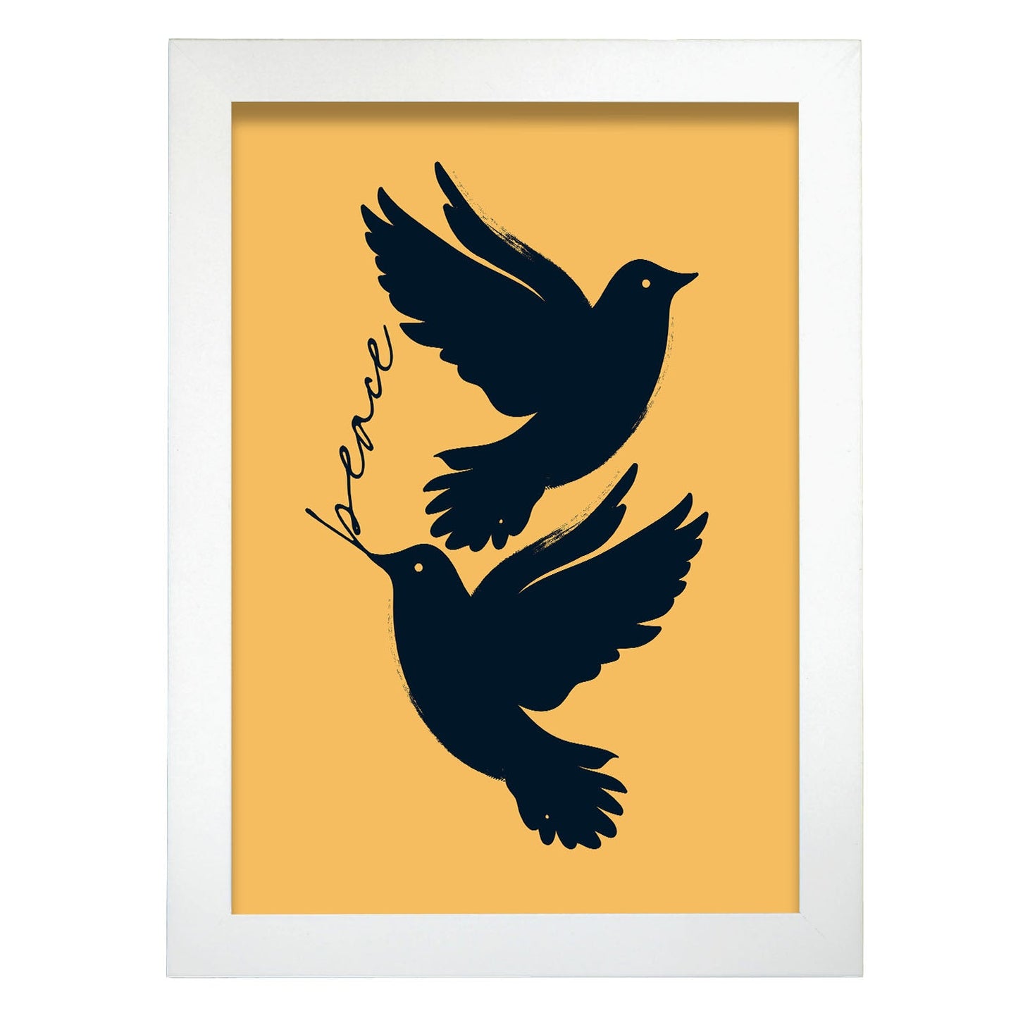 Peace doves-Artwork-Nacnic-A4-Marco Blanco-Nacnic Estudio SL