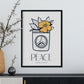 Peace flower-Artwork-Nacnic-Nacnic Estudio SL