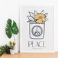 Peace flower-Artwork-Nacnic-Nacnic Estudio SL