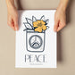 Peace flower-Artwork-Nacnic-Nacnic Estudio SL