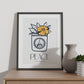 Peace flower-Artwork-Nacnic-Nacnic Estudio SL