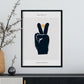 Peace Hand-Artwork-Nacnic-Nacnic Estudio SL