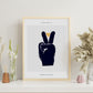 Peace Hand-Artwork-Nacnic-Nacnic Estudio SL
