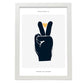 Peace Hand-Artwork-Nacnic-A3-Marco Blanco-Nacnic Estudio SL