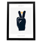 Peace Hand-Artwork-Nacnic-A3-Sin marco-Nacnic Estudio SL