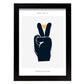 Peace Hand-Artwork-Nacnic-A4-Sin marco-Nacnic Estudio SL