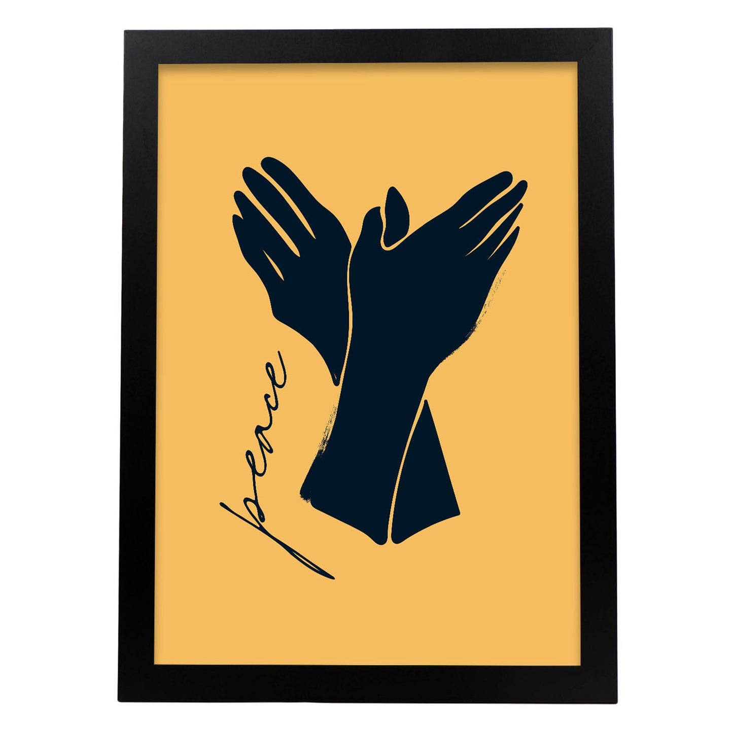 Peace in hands-Artwork-Nacnic-A3-Sin marco-Nacnic Estudio SL