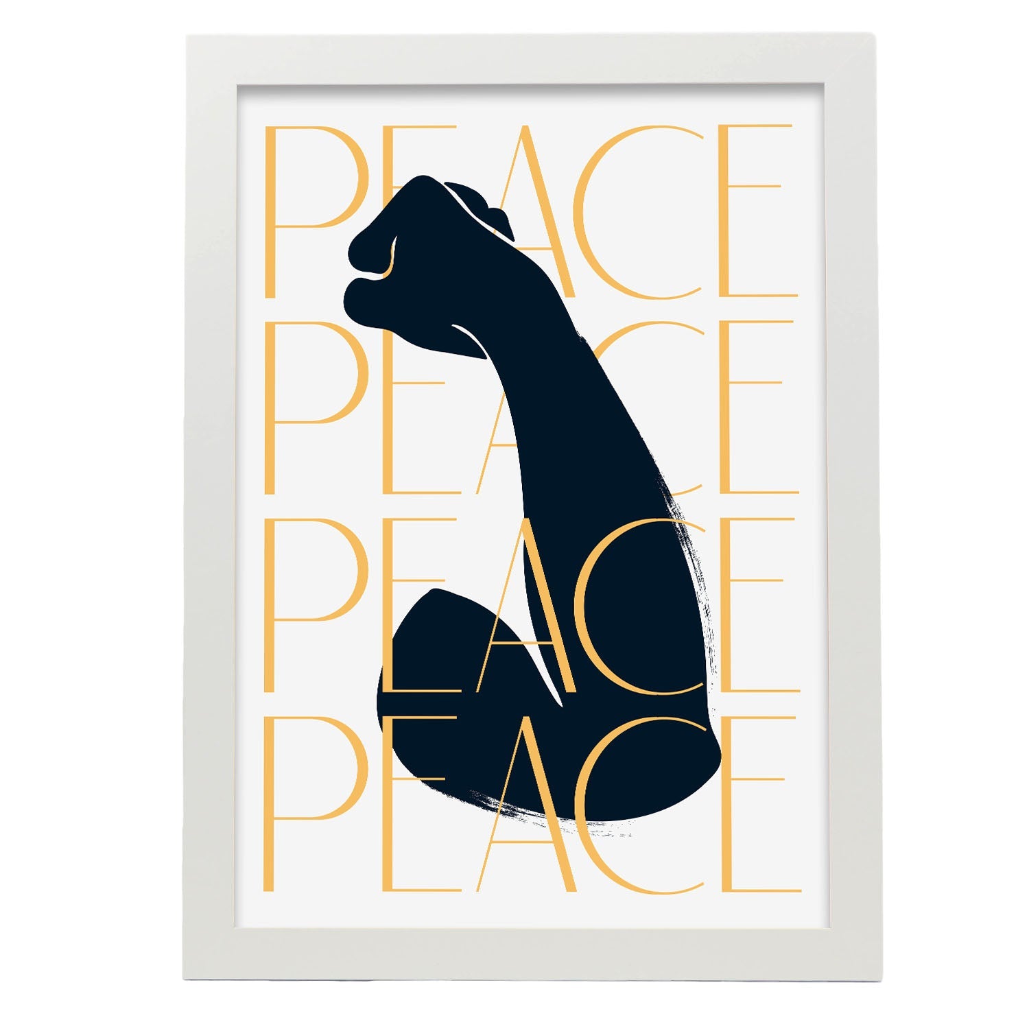 Peace is strong-Artwork-Nacnic-A3-Marco Blanco-Nacnic Estudio SL