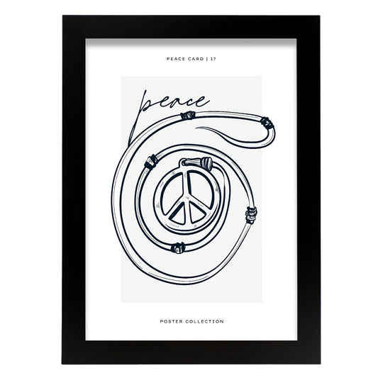 Peace necklace-Artwork-Nacnic-A4-Sin marco-Nacnic Estudio SL