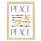 Peace not war-Artwork-Nacnic-A3-Marco Madera clara-Nacnic Estudio SL