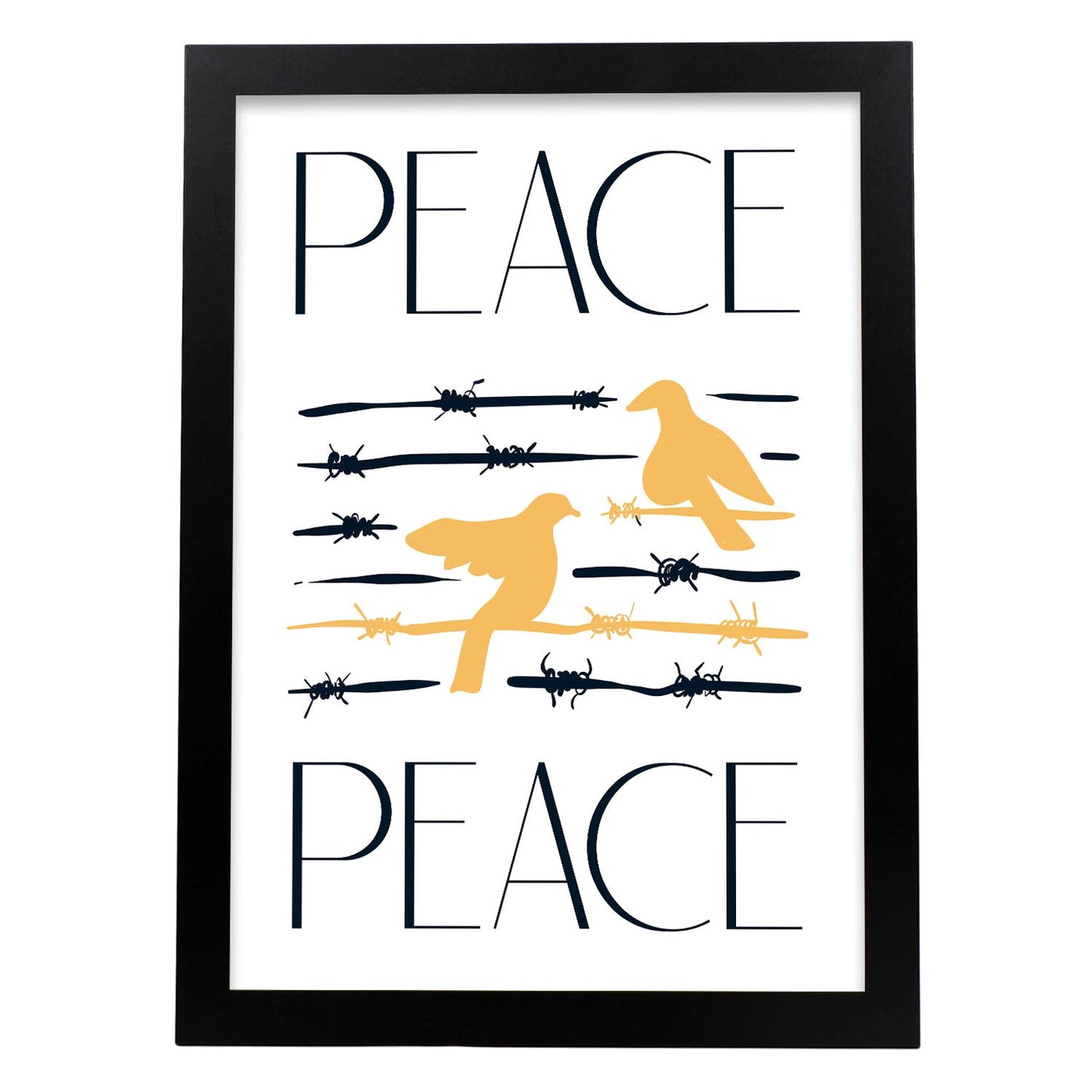 Peace not war-Artwork-Nacnic-A3-Sin marco-Nacnic Estudio SL
