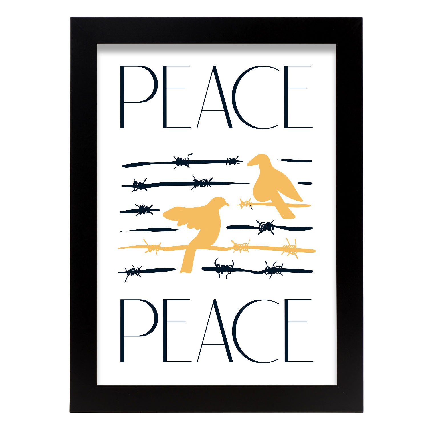 Peace not war-Artwork-Nacnic-A4-Sin marco-Nacnic Estudio SL