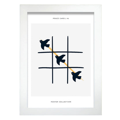 Peace tac toe-Artwork-Nacnic-A4-Marco Blanco-Nacnic Estudio SL