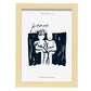 Peace with you-Artwork-Nacnic-A4-Marco Madera clara-Nacnic Estudio SL