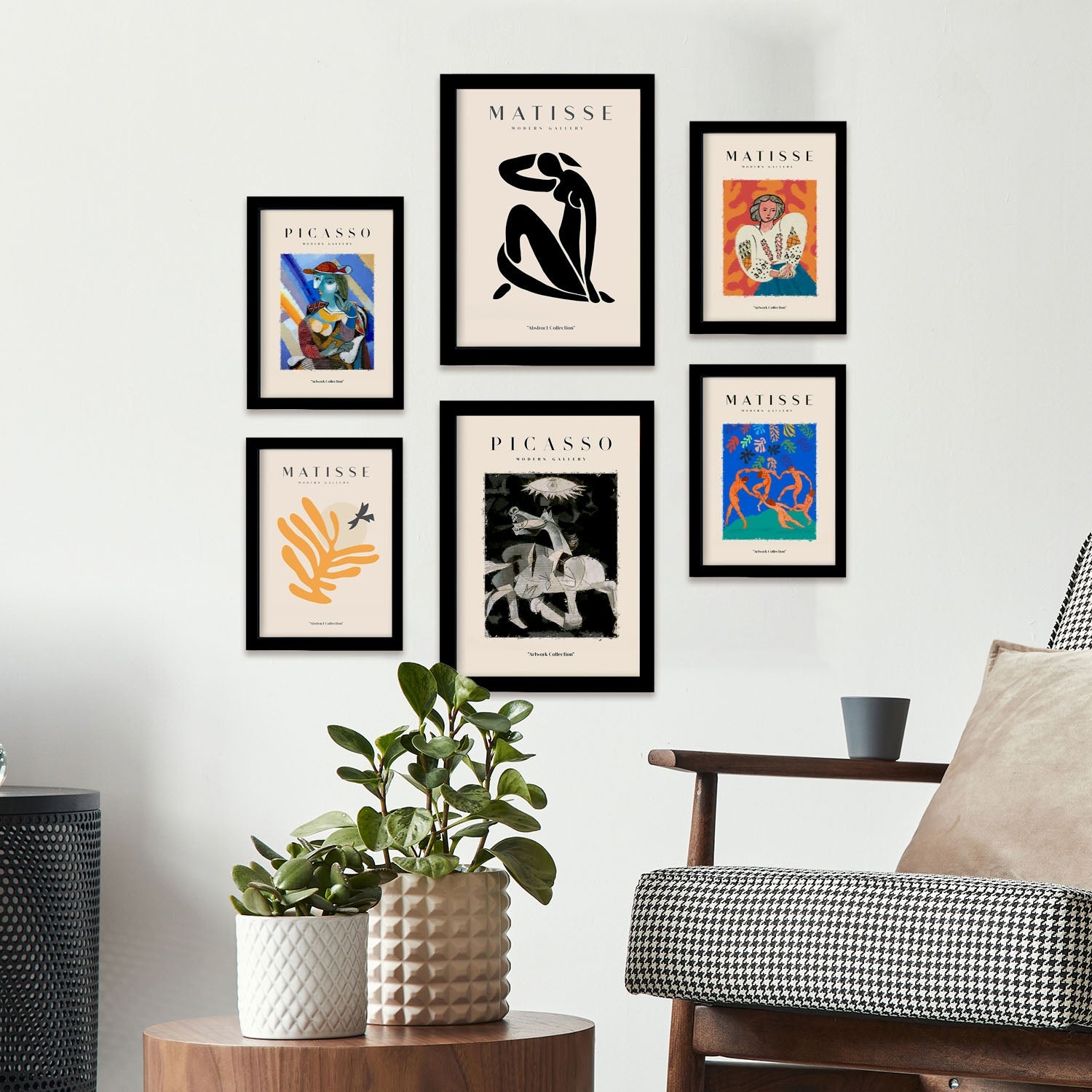 Picasso and Matisse Posters. Abstract Paintings. Fauvism and Surrealism Art Gallery-Artwork-Nacnic-Nacnic Estudio SL