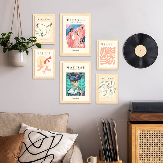 Wall Art Laminas Decorativas Pared Posters and Prints Living Room