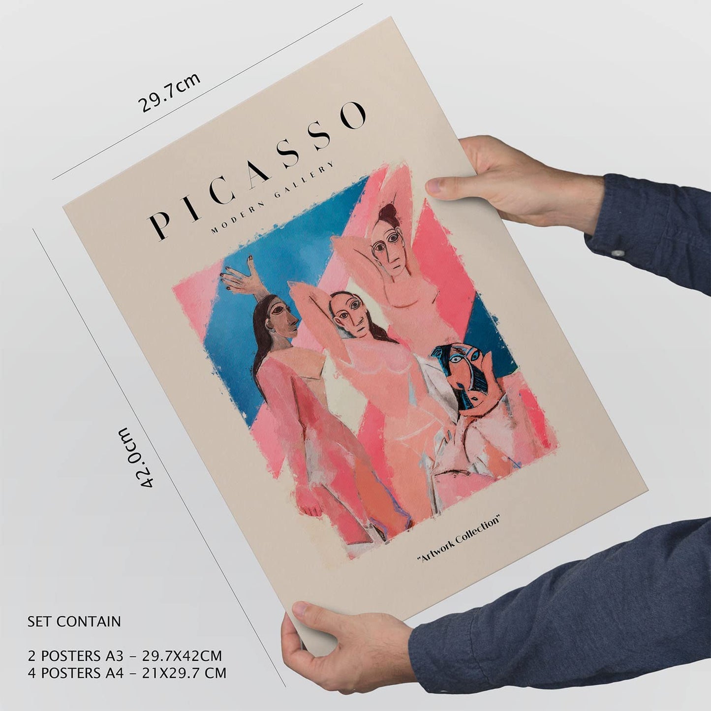 Láminas Picasso y Matisse. Fauvismo y Surrealismo