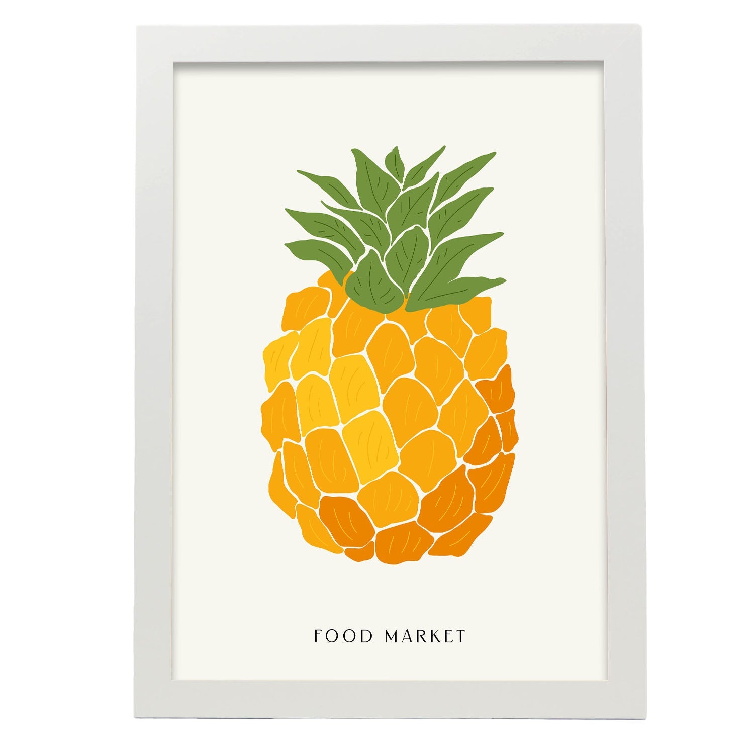 Pineapple-Artwork-Nacnic-A3-Marco Blanco-Nacnic Estudio SL