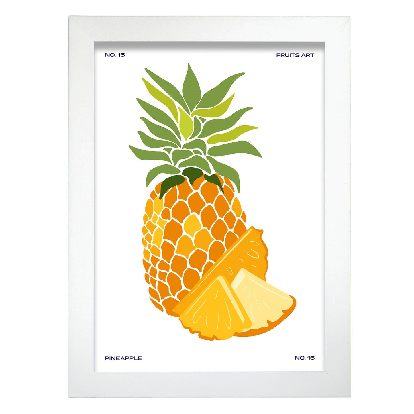 Pineapple with sliced-Artwork-Nacnic-A4-Marco Blanco-Nacnic Estudio SL