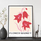 Pink bell flowers-Artwork-Nacnic-Nacnic Estudio SL