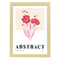 Pink Carnation-Artwork-Nacnic-A3-Marco Madera clara-Nacnic Estudio SL