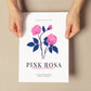 Pink Rose-Artwork-Nacnic-Nacnic Estudio SL