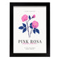 Pink Rose-Artwork-Nacnic-A4-Sin marco-Nacnic Estudio SL