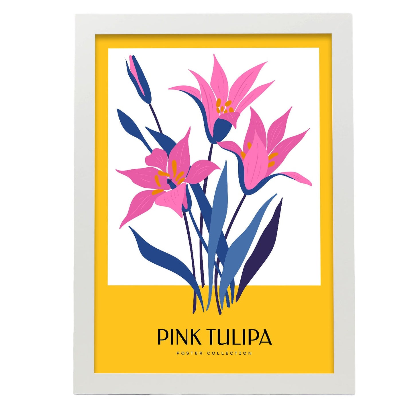 Pink Tulip-Artwork-Nacnic-A3-Marco Blanco-Nacnic Estudio SL