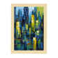Póster de Pintura Abstracta Inspirada en la C