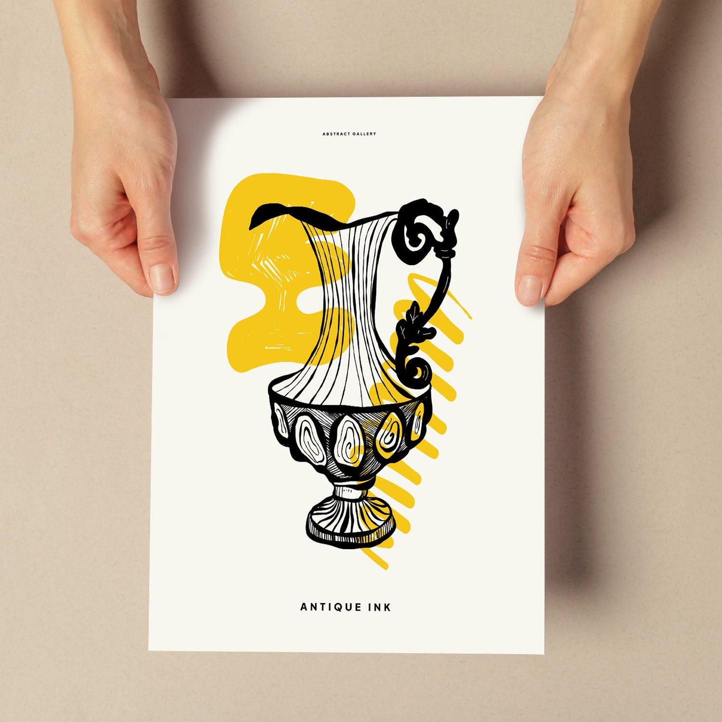 Pitcher Vase-Artwork-Nacnic-Nacnic Estudio SL
