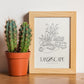 Plant Living room-Artwork-Nacnic-Nacnic Estudio SL