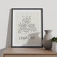 Plant Living room-Artwork-Nacnic-Nacnic Estudio SL