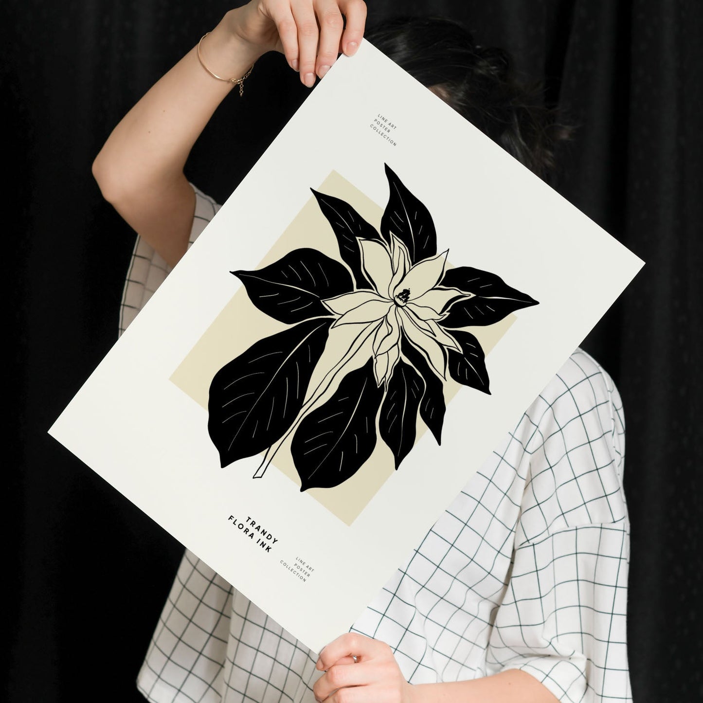 Ponsensia Flower-Artwork-Nacnic-Nacnic Estudio SL