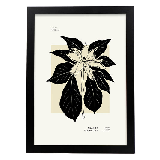 Ponsensia Flower-Artwork-Nacnic-A3-Sin marco-Nacnic Estudio SL