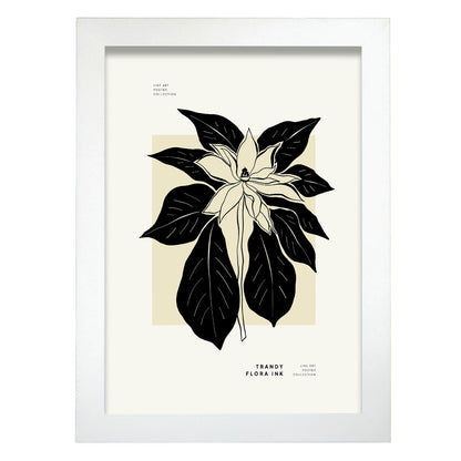 Ponsensia Flower-Artwork-Nacnic-A4-Marco Blanco-Nacnic Estudio SL