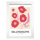 Poppy Flower Floral-Artwork-Nacnic-A4-Marco Blanco-Nacnic Estudio SL