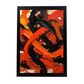 Póster Abstracto Vibrante Letra B