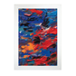Póster Abstracto de Energía y Colores