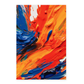 Póster Abstracto de Colores y Energía