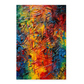 Poster Abstracto Vibrante con B Audaz