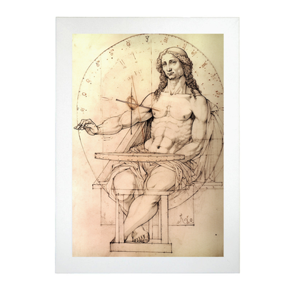 Póster Aleatorio por Leonardo da Vinci