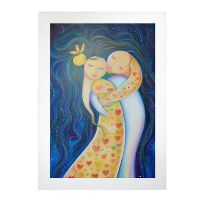 Póster Arte Caprichoso en Colores Variados