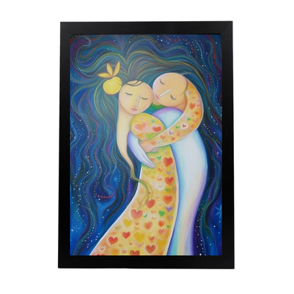 Póster Arte Caprichoso en Colores Variados