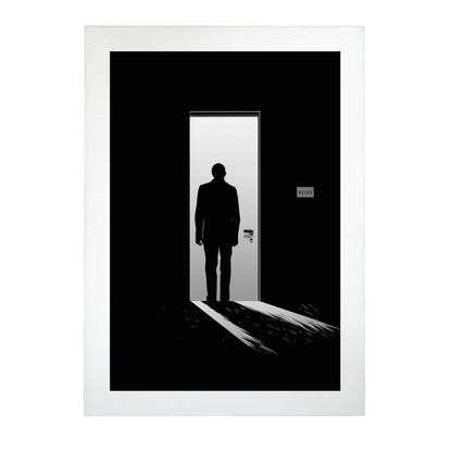 Póster Arte de Minimalismo Disminuido