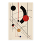 Poster Bauhaus Geométrico Aleatorio
