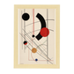 Poster Bauhaus Geométrico Aleatorio