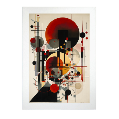Póster de Bauhaus Red Sun